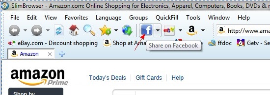 facebook buttons