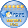 freewarefile 5-star rating for the web browser